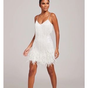 Nadine Merabi Lottie White Dress